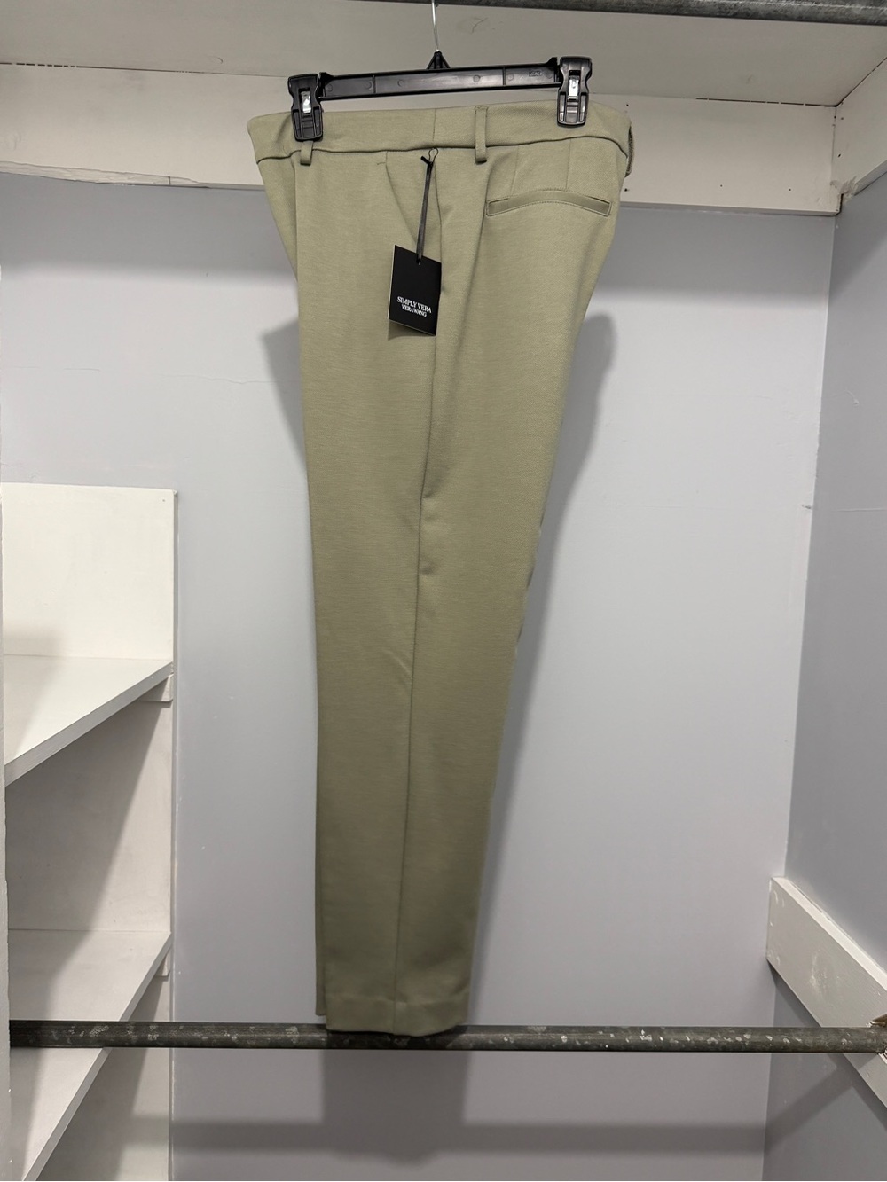 Simply Vera Vera Wang Olive Green Chinos